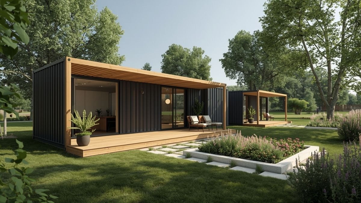 Nachhaltige Container Häuser für Unternehmen Flexibel, effizient und sofort verfügbar