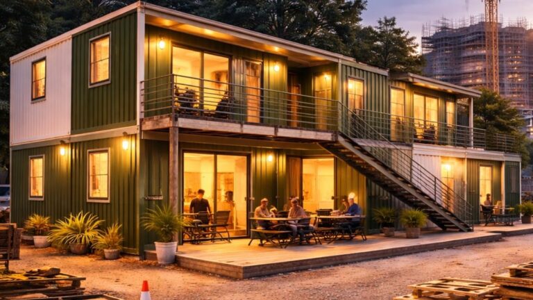 Temporäre Wohnlösungen Bauprojekte Flexibel, Effizient und Mitarbeiterfreundlich